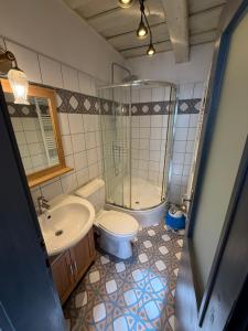 Ένα μπάνιο στο Válilak apartman