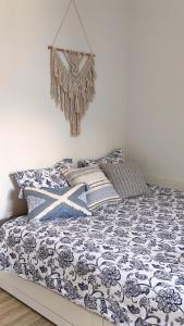 Letto o letti in una camera di Villa Seashell