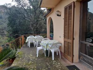 Балкон или терраса в Villa Patrizia sul Lago