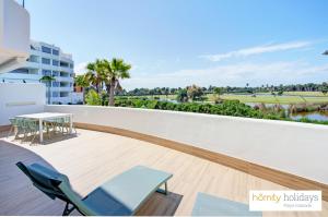 Balkón nebo terasa v ubytování Homity Holidays - Playa Granada - Mar de Astrid