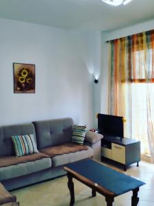 Posezení v ubytování Learti Apartment