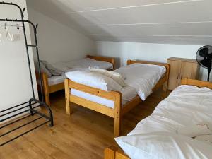 Posteľ alebo postele v izbe v ubytovaní Apartment Lenka