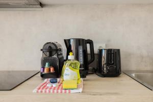 Kaffe- og tefaciliteter på Charming Apartment I 2BR Beausoleil Monaco