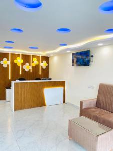 TV a/nebo společenská místnost v ubytování Hotel Sahara Tree