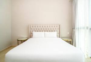 Postel nebo postele na pokoji v ubytování HomesGetaway - Sophisticated 3BR with Maids Room in Downtown