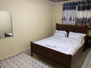 Voodi või voodid majutusasutuse Ash Apartment toas