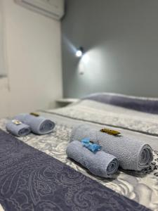 Postel nebo postele na pokoji v ubytování un sueño para viajar