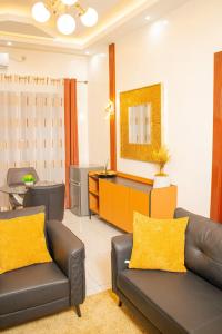 Posezení v ubytování Appartements meublés mpita