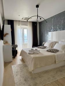 Postel nebo postele na pokoji v ubytování B&B Skyfall