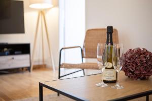 Nápoje v ubytování ColmarAppart Vauban avec Spa