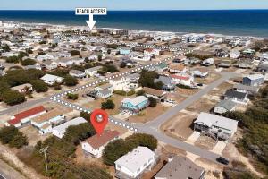 Nespecifikovaný výhled na moře nebo výhled na moře při pohledu z prázdninového domu