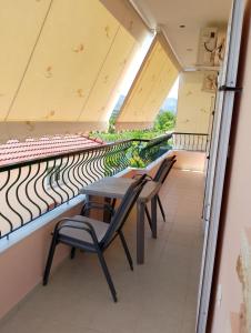 Balkón nebo terasa v ubytování Spiros House + 5 fotografií