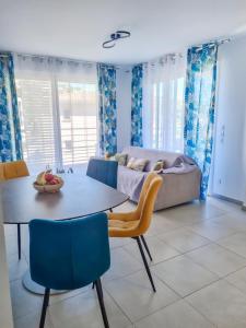 Χώρος καθιστικού στο Residence Azur Cavalaire