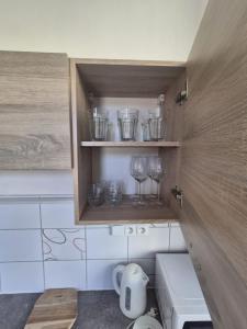 Kuchyň nebo kuchyňský kout v ubytování Apartmán pro 4 osoby, Vejprty + 23 fotografií