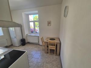 Kuchyň nebo kuchyňský kout v ubytování Apartmán pro 4 osoby, Vejprty