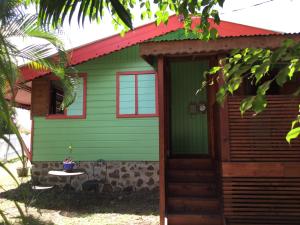 O edifício onde a casa de férias está situado