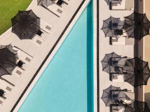The swimming pool at or close to Nimfi Hotel, Skiathos