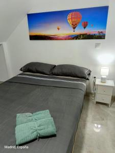 Postel nebo postele na pokoji v ubytování Hospedaje La Campana
