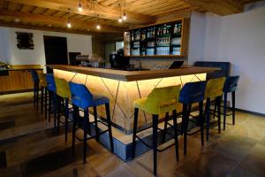 Lounge nebo bar v ubytování Almhof Lackner