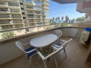 Balkón nebo terasa v ubytování Apartamentos Marina Park