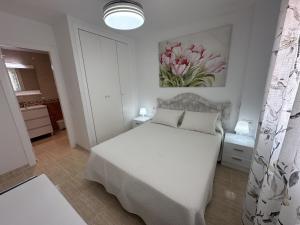 Postel nebo postele na pokoji v ubytování Apartamentos Marina Park