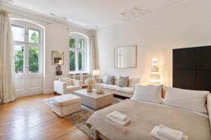Χώρος καθιστικού στο Fantastic apartment in prime location - city center west