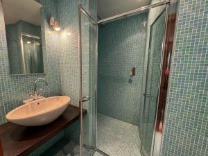 Koupelna v ubytování Platinum Suite & Spa