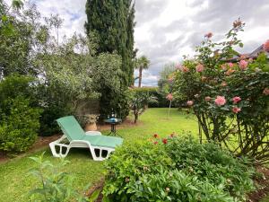 Zahrada ubytování Bungalow Perla