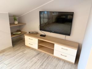 Televisyen dan/atau pusat hiburan di WaMM Apartament