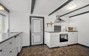 Η κουζίνα ή μικρή κουζίνα στο Nice Apartment In Ulfborg With Wifi