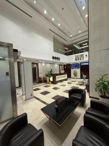 Posezení v ubytování A Line Hotel