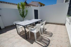 Balkón nebo terasa v ubytování Bungalow Troyano - Paradise Retreat by the Beach