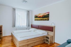 Postel nebo postele na pokoji v ubytování Gasthaus zur Waldschenke