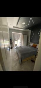 Postel nebo postele na pokoji v ubytování Luxus Wohnung for 2