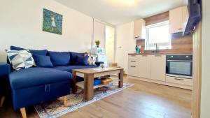 Kuchyň nebo kuchyňský kout v ubytování Apartments Halite