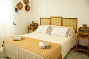 Postel nebo postele na pokoji v ubytování Villa Relax - Pescoluse