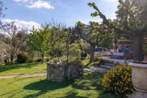 Zahrada ubytování Terre Luberon