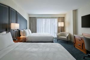 Postel nebo postele na pokoji v ubytování JW Marriott Austin