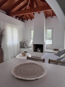 Χώρος καθιστικού στο Nafsika Residences