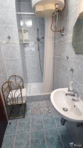Koupelna v ubytování Apartman Peršić