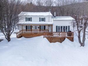 Το Blanche du Cap A stone's throw from Le Massif in Charlevoix τον χειμώνα