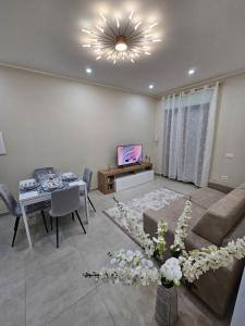 Μια τηλεόραση ή/και κέντρο ψυχαγωγίας στο Casa vacanza King's House