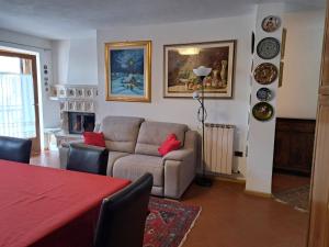 Posezení v ubytování Casa Bruna