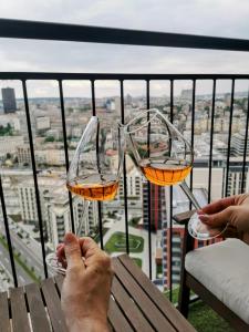 Ποτά στο Parkview-Belgrade Waterfront-Apartmans