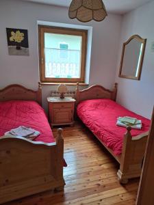 Postel nebo postele na pokoji v ubytování Casa Bruna