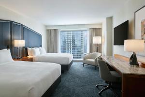 Postel nebo postele na pokoji v ubytování JW Marriott Austin