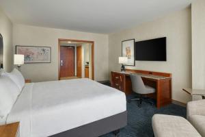 TV a/nebo společenská místnost v ubytování JW Marriott Austin