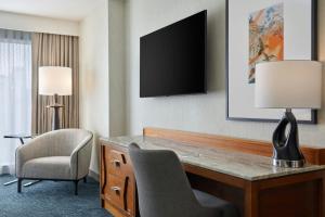 TV a/nebo společenská místnost v ubytování JW Marriott Austin