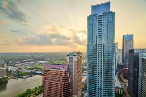 Nespecifikovaný výhled na destinaci Austin nebo výhled na město při pohledu z hotelu