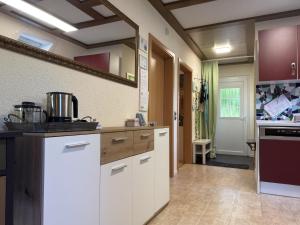 Küche/Küchenzeile in der Unterkunft Apartment in Kellerwald near Edersee Lake